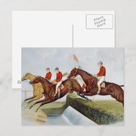 TOP Steeplechase Briefkaart (Voorkant / Achterkant)