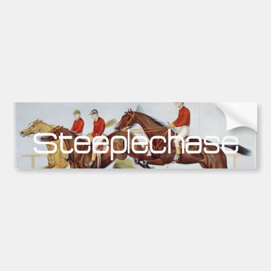 TOP Steeplechase Bumpersticker (Voorkant)