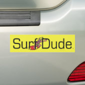 TOP Surf Bumpersticker (Op auto)