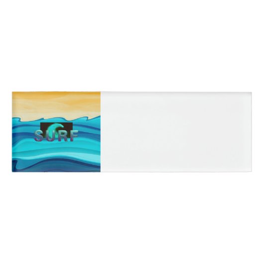TOP-Surf Naambadge (Voorkant)