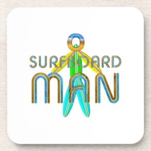 TOP Surfboard-Man Drankjes Onderzetter