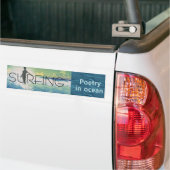 TOP Surfkracht in oceaan Bumpersticker (Op Truck)