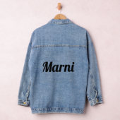 Top T zegt de naam Marni Denim Jacket (Hangar)