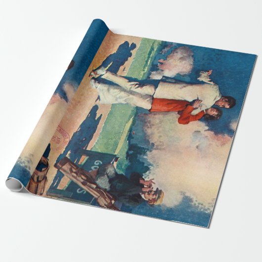 TOP Tango Summer Cadeaupapier (Uitgerold)