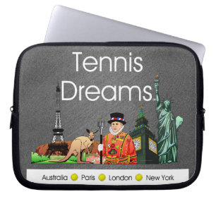 TOP Tennis Dreams Laptop Sleeve