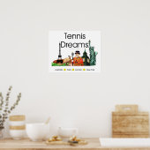 TOP Tennis Dreams Poster (Keuken)