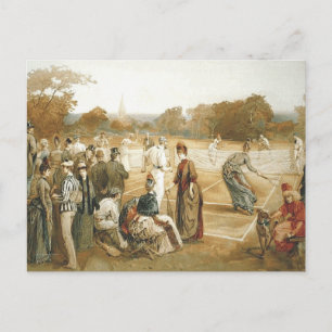 TOP Tennis Old School Briefkaart