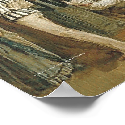 TOP Tennis Old School Poster (Hoek)