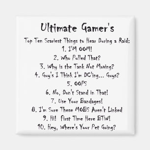 Top tien slechtste dingen om te horen bij een inva magneet