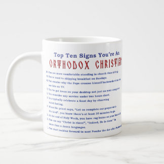 Top tien tekenen Je bent een orthodox Christelijk Grote Koffiekop