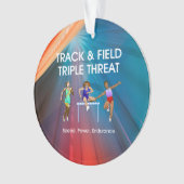 TOP Track Triple Ornament (voorkant)