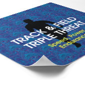 TOP Track Triple Threat Poster (Hoek)