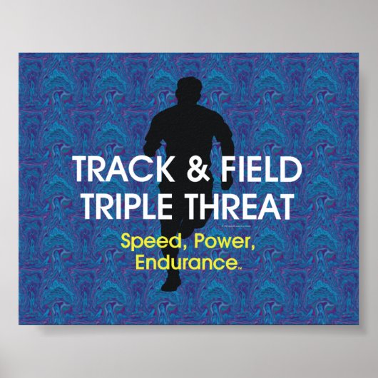 TOP Track Triple Threat Poster (Voorkant)