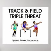 TOP Track Triple Threat Poster (Voorkant)