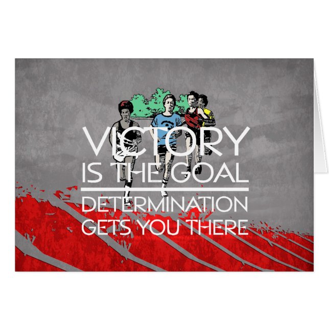 TOP Track Victory Slogan (Voorkant Horizontaal)