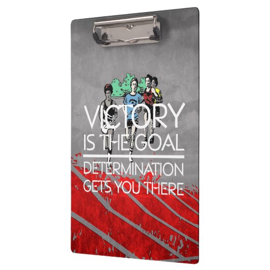 TOP Track Victory Slogan Klembord (Links)