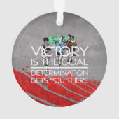 TOP Track Victory Slogan Ornament (achterkant)
