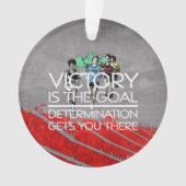 TOP Track Victory Slogan Ornament (voorkant)