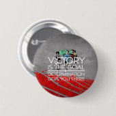 TOP Track Victory Slogan Ronde Button 5,7 Cm (Voorkant /achterkant)