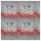 TOP Track Victory Slogan Stof (Swatch)