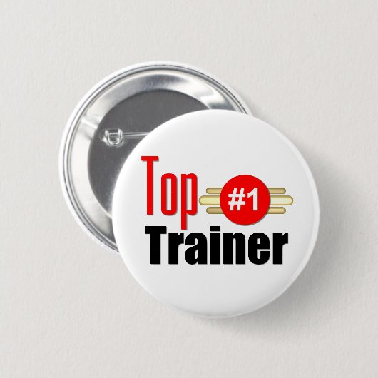 Top Trainer Ronde Button 5,7 Cm (Voorkant /achterkant)
