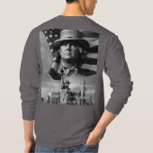 Top Trending USA Basic T-shirt met lange mouwen – (Achterkant)