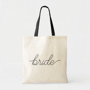 Top trendy bruidsmeisje geschenken vrouwen natuurl tote bag