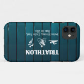 TOP Triathlon Case-Mate iPhone Case (Achterkant (horizontaal))