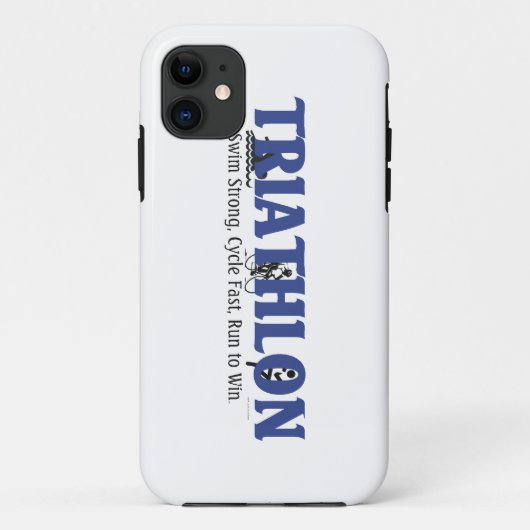 TOP Triathlon Case-Mate iPhone Case (Achterkant)