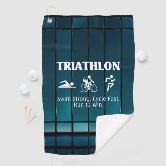 TOP Triathlon Golfhanddoek (Insitu)