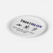 TOP Triathlon Papieren Bordje (Gekanteld)