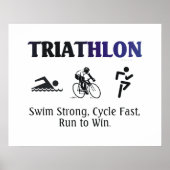 TOP Triathlon Poster (Voorkant)
