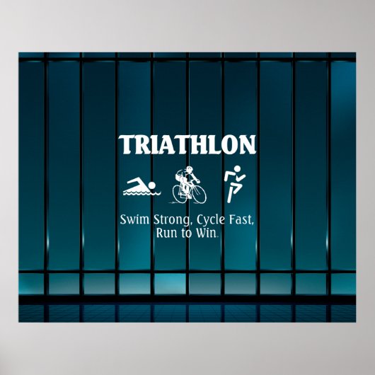 TOP Triathlon Poster (Voorkant)
