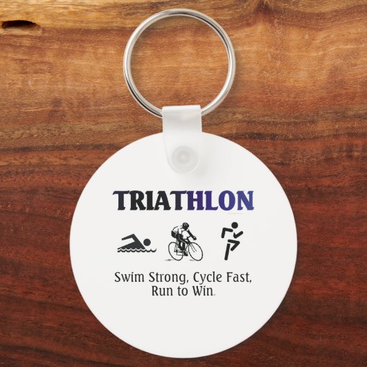 TOP Triathlon Sleutelhanger (Voorkant)