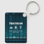 TOP Triathlon Sleutelhanger (Achterkant)
