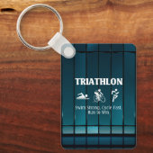 TOP Triathlon Sleutelhanger (Voorkant)