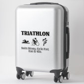 TOP Triathlon Sticker (Koffer)