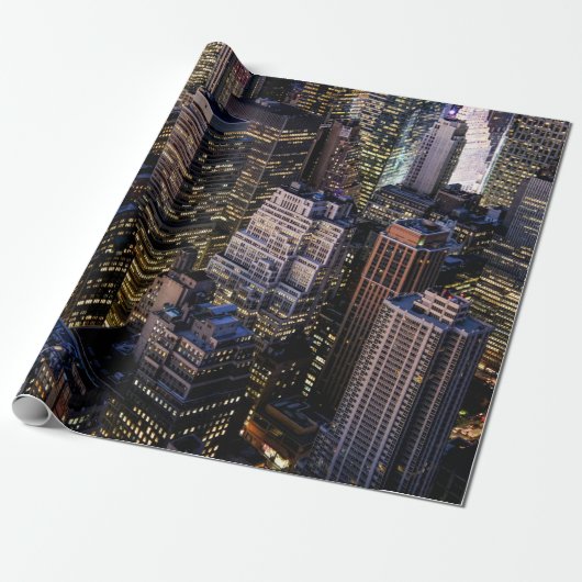 TOP UITZICHT STADSBOUW CADEAUPAPIER (Uitgerold)