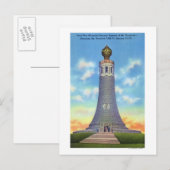 Top Uitzicht van het staatskorakonmonument Briefkaart (Voorkant / Achterkant)