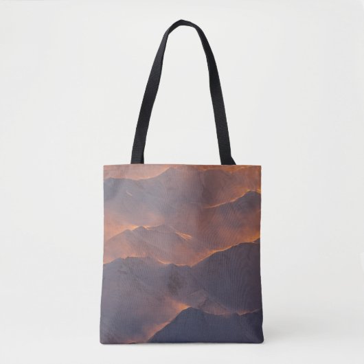 TOP UITZICHT VAN MOUNTAIN TOTE BAG (Voorkant)