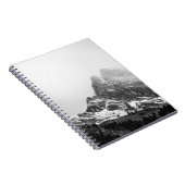 TOP UITZICHT VAN SNOWY MOUNTAIN NOTITIEBOEK (Rechterzijde)