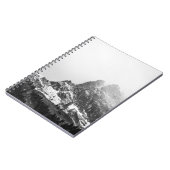 TOP UITZICHT VAN SNOWY MOUNTAIN NOTITIEBOEK (Linkerzijde)