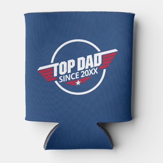 Top Vader Aanpasbare Jaar Blikje Koeler Cadeau (Voorkant)