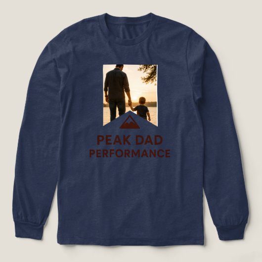 Top Vader Prestatie Shirt Grappig Vaderdag Cadeau (Voorkant)
