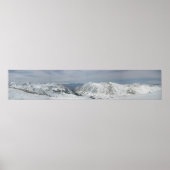 Top van Baldy Mountain, Alta Utah Poster (Voorkant)