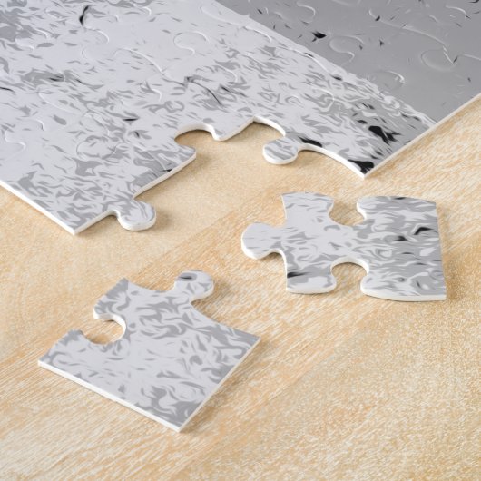 Top van de Berg - Mountain Biker Legpuzzel (Zijkant)