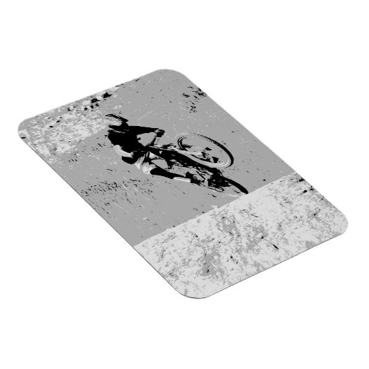 Top van de Berg - Mountain Biker Magneet (Rechterzijde)