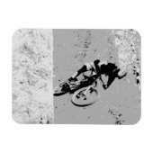 Top van de Berg - Mountain Biker Magneet (Horizontaal)