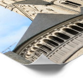 Top van de kerk van Gross St. Martin in Keulen Poster (Hoek)