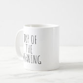 Top van de Mok van de Morning Coffee (Voorkant links)